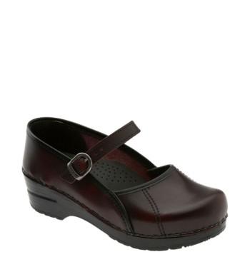 Women's Dansko 'marcelle' Mary Jane .5-6us / 36eu - Burgundy