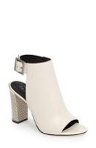 Women's Calvin Klein Norah Metallic Heel Sandal M - White