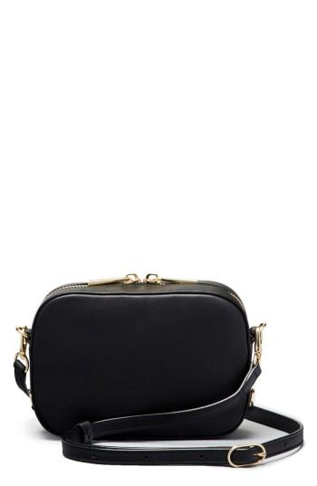 Pop & Suki Leather Camera Bag - Black