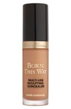 Too Faced Born This Way Super Coverage Multi-use Sculpting Concealer .5 Oz - Maple
