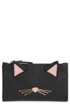 Women's Kate Spade New York Cats Meow Mikey Leather Wallet -