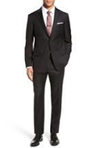 Men's Hickey Freeman Modern Fit Solid Wool Suit