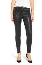 Women's Citizens Of Humanity Sculpt - Rocket Coated High Waist Skinny Jeans - Black