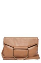 Urban Originals On Your Radar Vegan Leather Foldover Bag - Beige