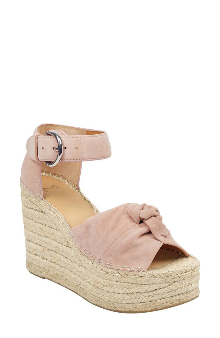 Women's Marc Fisher Ltd Anty Platform Espadrille Sandal M - Pink
