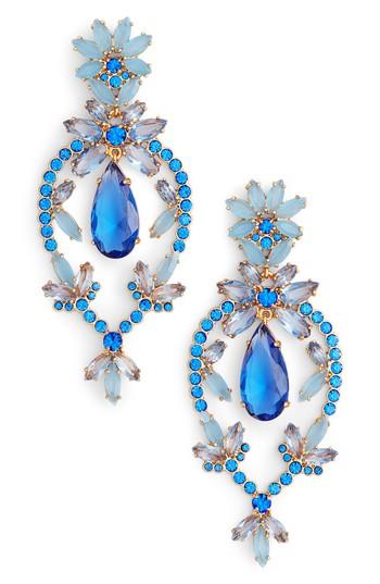 Women's Kate Spade New York Floral Statement Drop Earrings