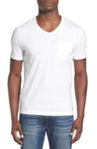 Men's Original Penguin 'bing' V-neck Pocket T-shirt - White