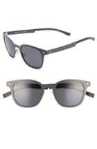 Men's Boss 50mm Sunglasses - Matte Gray/ Gray Blue