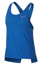 Women's Nike Dry Miler Crossback Tank - Blue