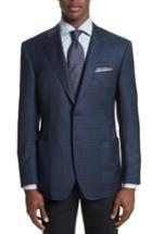 Men's Canali Siena Classic Fit Check Wool Sport Coat S Eu - Blue