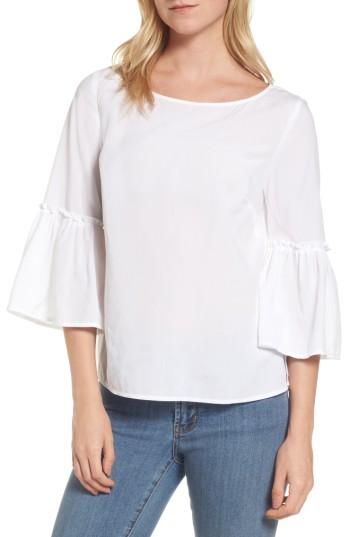 Women's Vineyard Vines Bell Sleeve Top - White