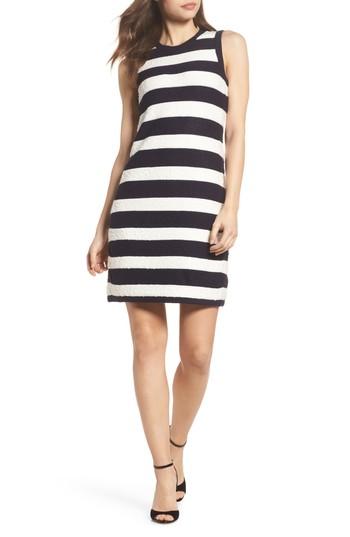 Women's Eliza J Stripe Sweater Dress - Blue