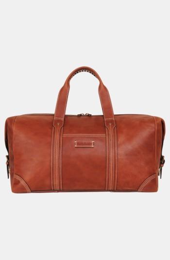 Men's Tommy Bahama Leather Duffel Bag - Brown