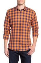 Men's Jared Lang Trim Fit Sport Shirt, Size - Orange