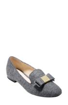 Women's Cole Haan Tali Bow Loafer .5 B - Grey