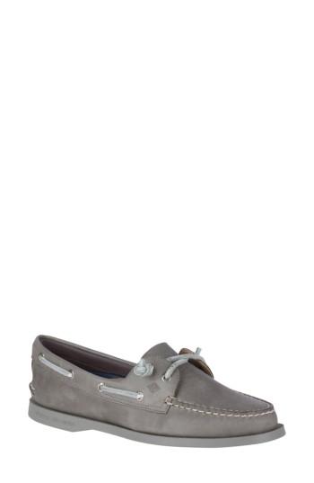 Women's Sperry Vida Boat Shoe M - Grey