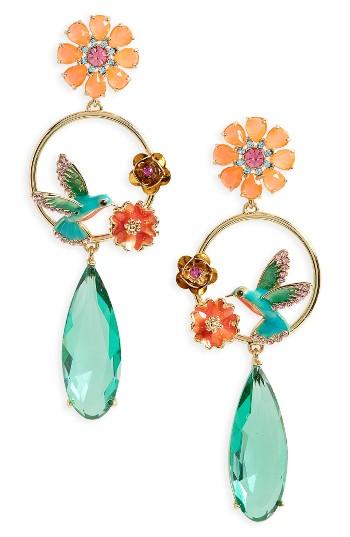 Women's Kate Spade New York Hummingbird Statement Drop Earrings