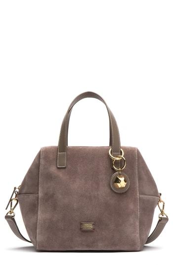 Frances Valentine Sabrina Suede Satchel -