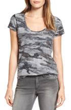 Women's Two By Vince Camuto Subtle Camo Tee - Black
