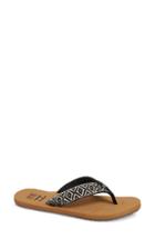 Women's Billabong Baja Flip Flop M - Black