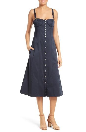 Women's Tibi Mila Midi Dress