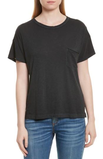 Women's Rag & Bone/jean Pocket Tee - Black