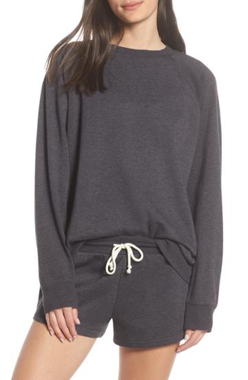 Women's Make + Model Easy Sweatshirt, Size - Grey