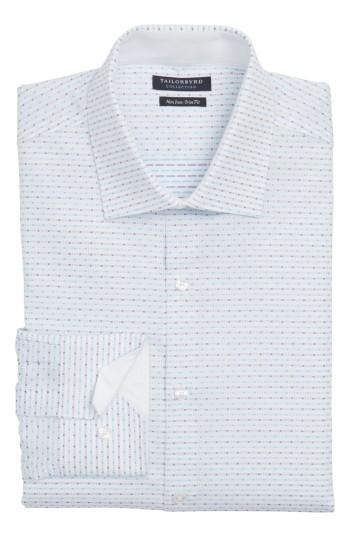 Men's Tailorbyrd Trim Fit Non-iron Sport Shirt .5 - 32/33 - Blue
