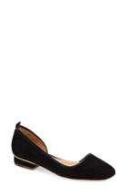 Women's Bill Blass Lola Half D'orsay Flat .5 M - Black