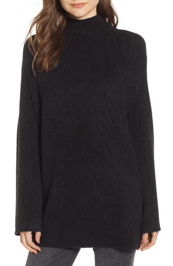 Women's Chelsea28 Mock Neck Tunic, Size - Black