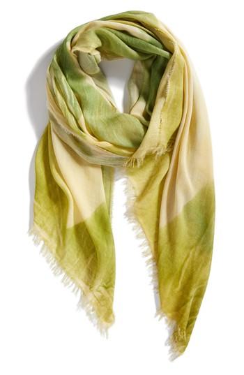 Women's Eileen Fisher Maltinto Fringe Scarf