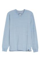 Men's Thaddeus Vinn Slubbed Long Sleeve V-neck T-shirt