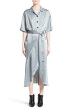 Women's Burberry Emily Silk Shirtdress