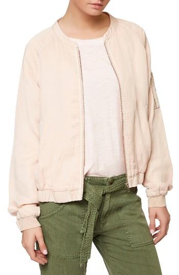 Women's Sanctuary Pilot Bomber Jacket - Pink