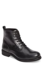 Men's Vince Camuto Cordie Plain Toe Boot .5 M - Black