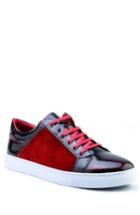 Men's Badgley Mischka Lockhart Sneaker M - Red