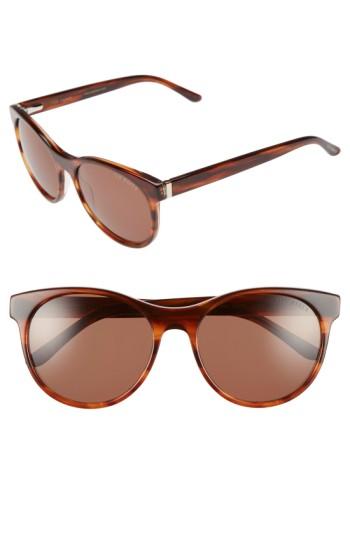 Women's Ted Baker London 54mm Retro Sunglasses - Brown Horn