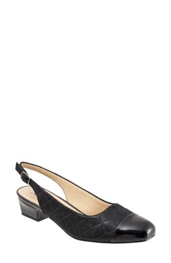 Women's Trotters 'dea' Slingback .5 W - Black