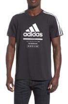 Men's Adidas Classic International T-shirt, Size - Black