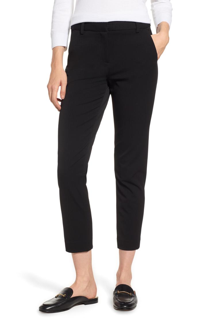 Women's Cece Straight Leg Pants - Black