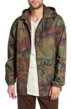 Men's Vans Torrey Water-resistant Jacket With Detachable Hood, Size - Green