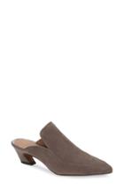 Women's Linea Paolo Gina Pointy Toe Mule .5 M - Grey