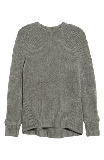Women's Madewell Northfield Mock Neck Sweater - Grey