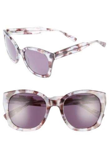 Women's Derek Lam Sadie 54mm Sunglasses - Ice/ Brown Tortoise