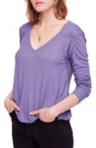 Women's Free People Rock The Boat Tee - Blue