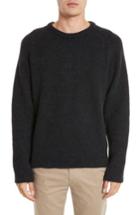 Men's Our Legacy Wool Blend Crewneck Sweater Eu - Black
