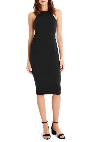 Women's Michael Stars Halter Midi Dress - Black