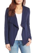 Women's Caslon Drapey Knit Jacket - Blue