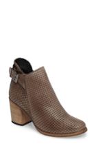 Women's Naughty Monkey Show Stoppa Perforated Bootie .5 M - Brown