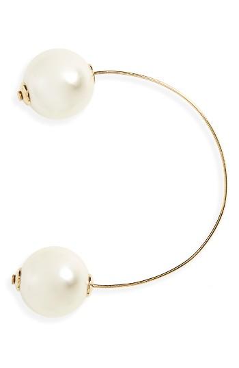 Women's Simone Rocha Double Imitation Pearl Earring